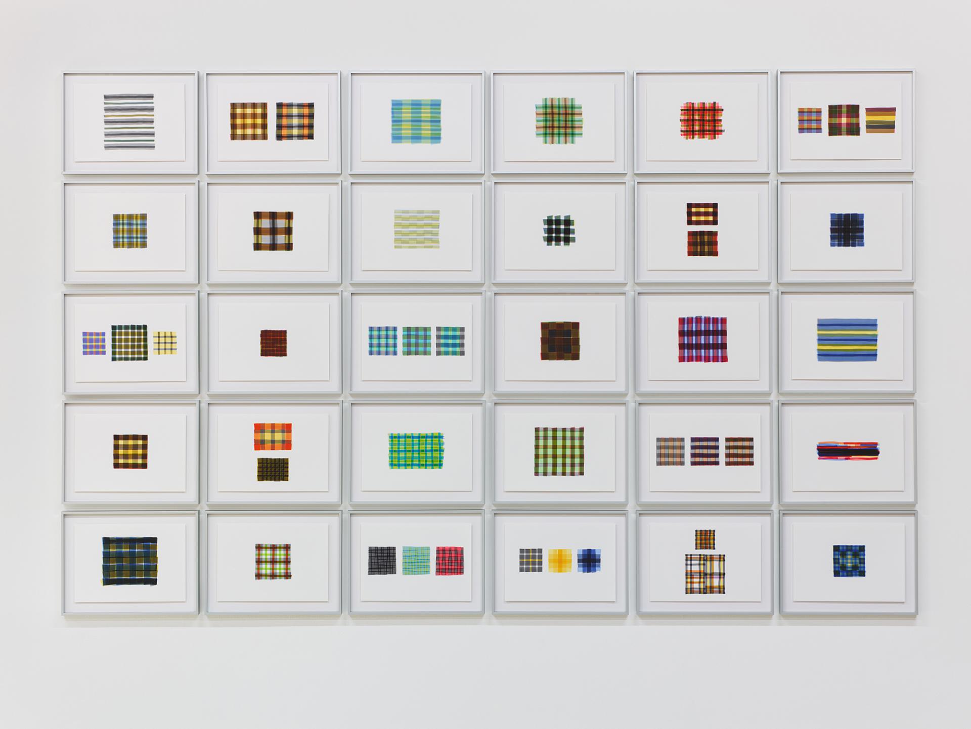 tartans - Inkjet Print auf Papier